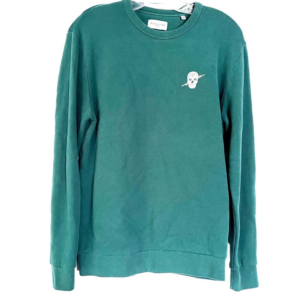 SuspiciouS Antwerp unisex Sugar Scull sweatshirt size XS